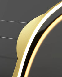 Lustre Long LED Minimaliste Éclat Moderne avec Hauteur Réglable | Marco Lucetti