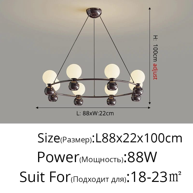 Lustre Longue Bande – Éclairage Élégant pour la Maison | Marco Lucetti