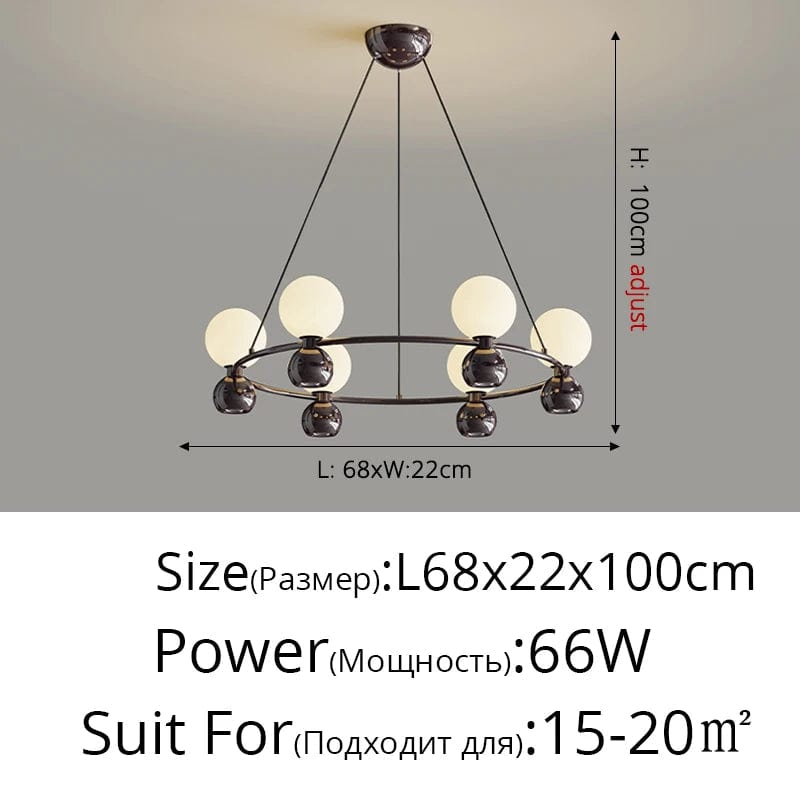 Lustre Longue Bande – Éclairage Élégant pour la Maison | Marco Lucetti