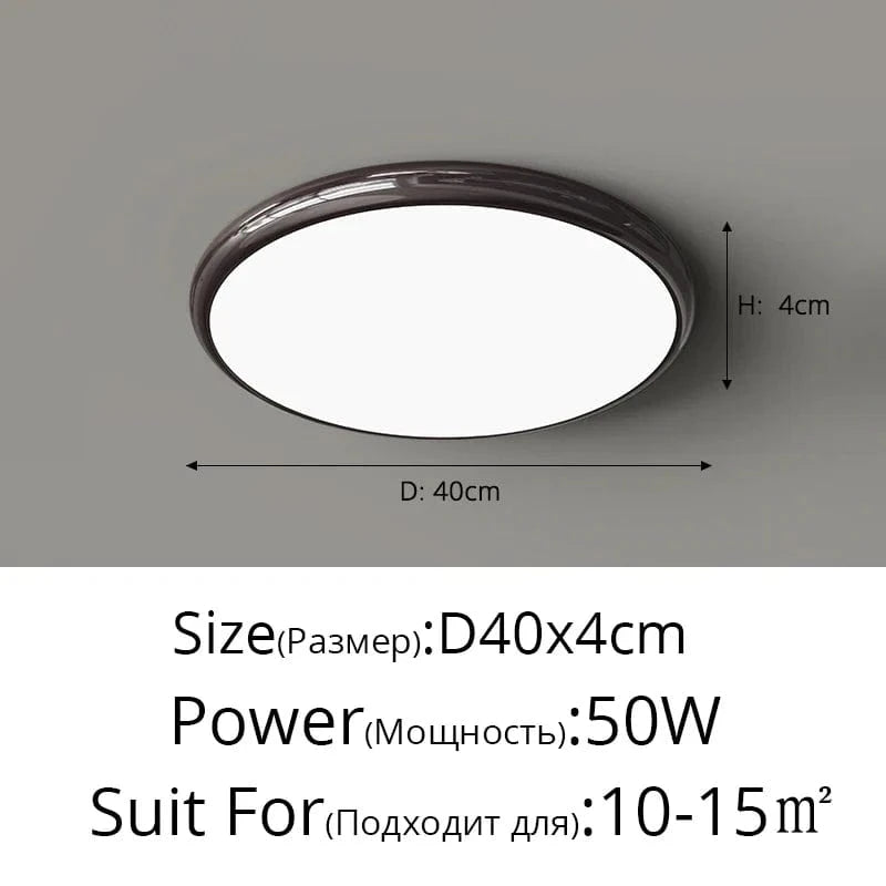 Lustre Longue Bande – Éclairage Élégant pour la Maison | Marco Lucetti D 40CM Noir / 3 couleurs