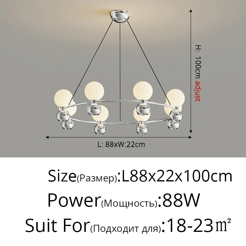Lustre Longue Bande – Éclairage Élégant pour la Maison