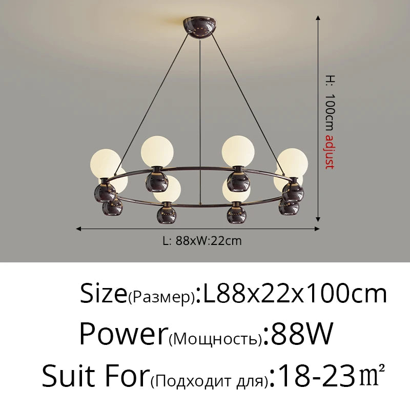 Lustre Longue Bande – Éclairage Élégant pour la Maison
