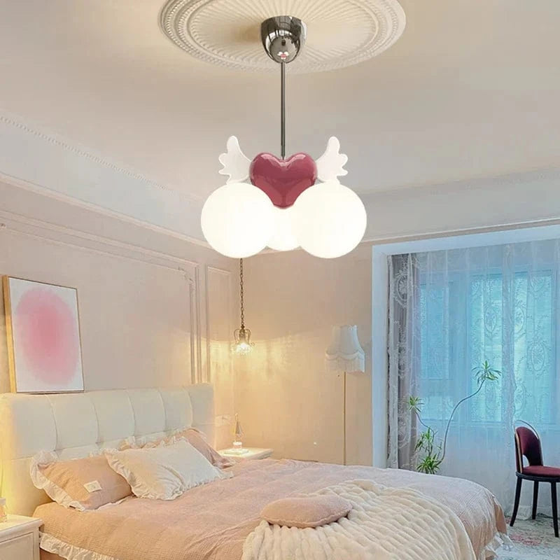 Lustre Lumière Angle Plafond Enfant Fille GlowArc | Marco Lucetti