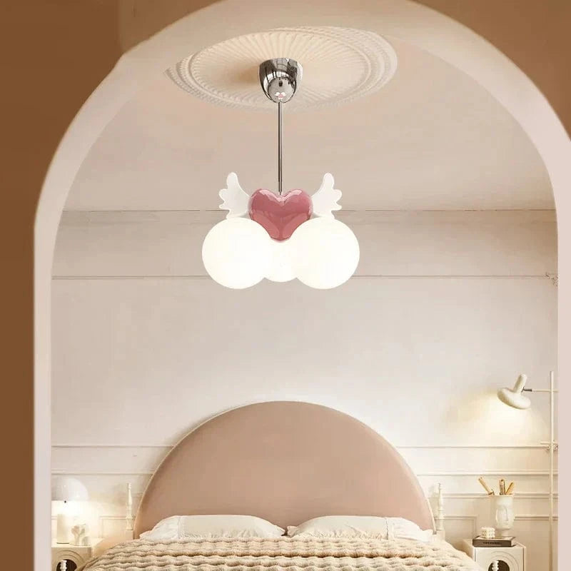 Lustre Lumière Angle Plafond Enfant Fille GlowArc | Marco Lucetti