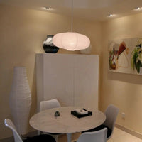 Lustre Lunaire en Papier Japonais pour Éclairer l'Intérieur | Marco Lucetti