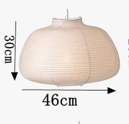 Lustre Lunaire en Papier Japonais pour Éclairer l'Intérieur | Marco Lucetti