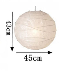 Lustre Lunaire en Papier Japonais pour Éclairer l'Intérieur | Marco Lucetti