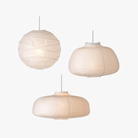 Lustre Lunaire en Papier Japonais pour Éclairer l'Intérieur | Marco Lucetti