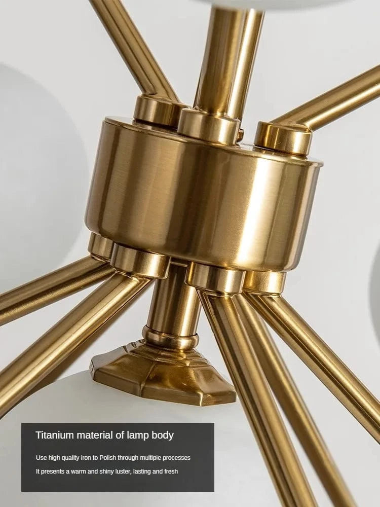 Lustre Lune: Branche Moderne Boule en Verre pour Restaurant | Marco Lucetti