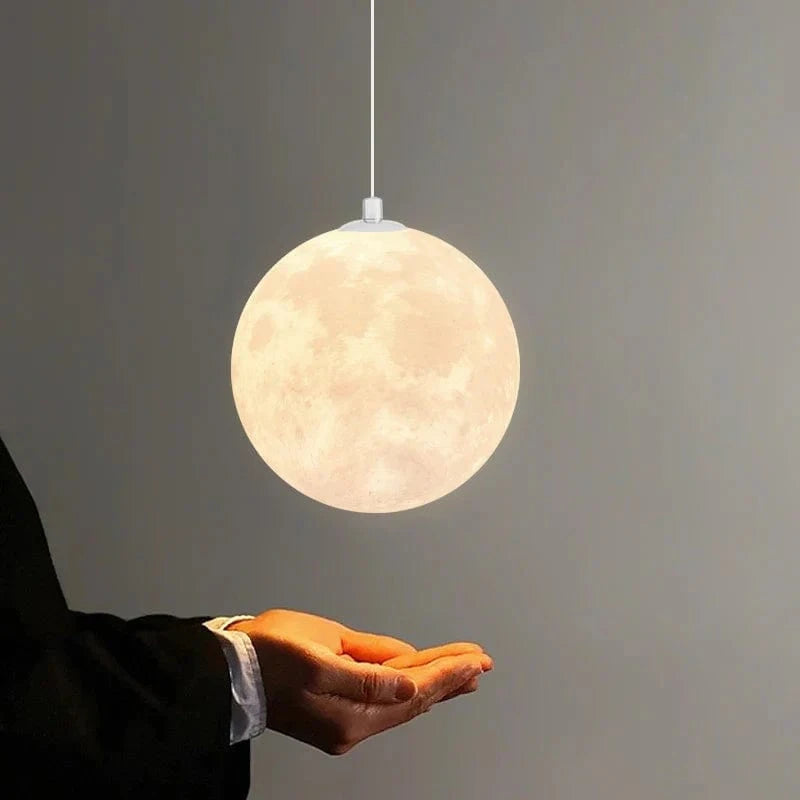 Lustre Lune Nordique 3D Imprimé Personnalisé pour Enfants | Marco Lucetti