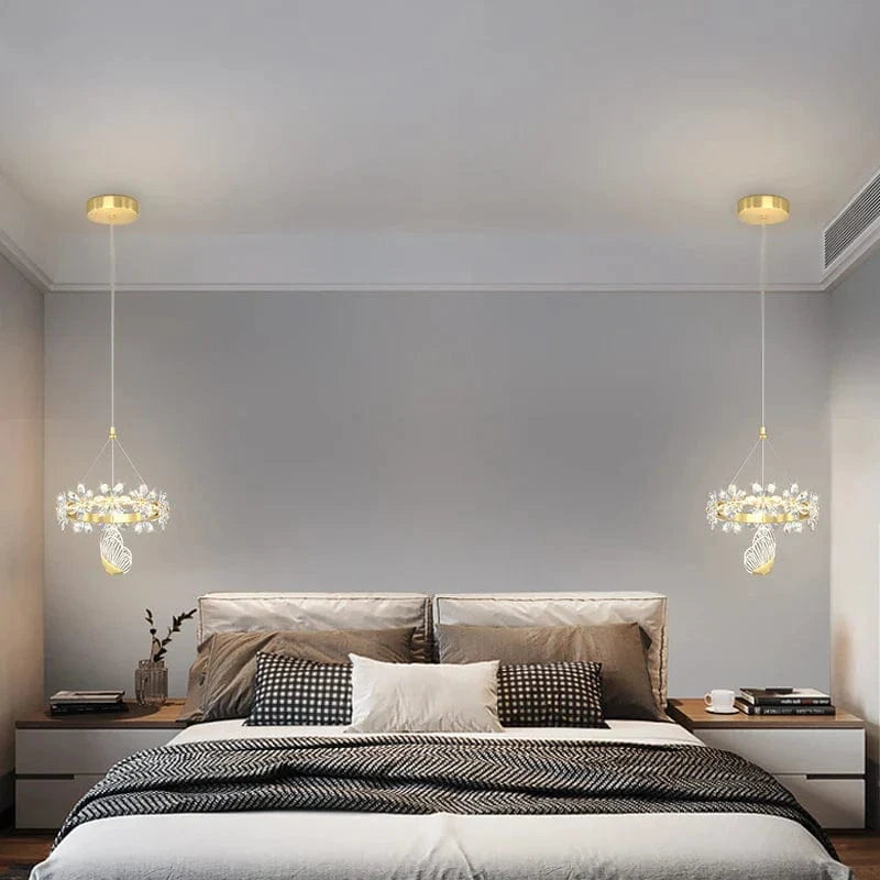 Lustre Luxe : Cristal Minimaliste à Tête Unique | Marco Lucetti