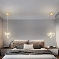 Lustre Luxe : Cristal Minimaliste à Tête Unique | Marco Lucetti