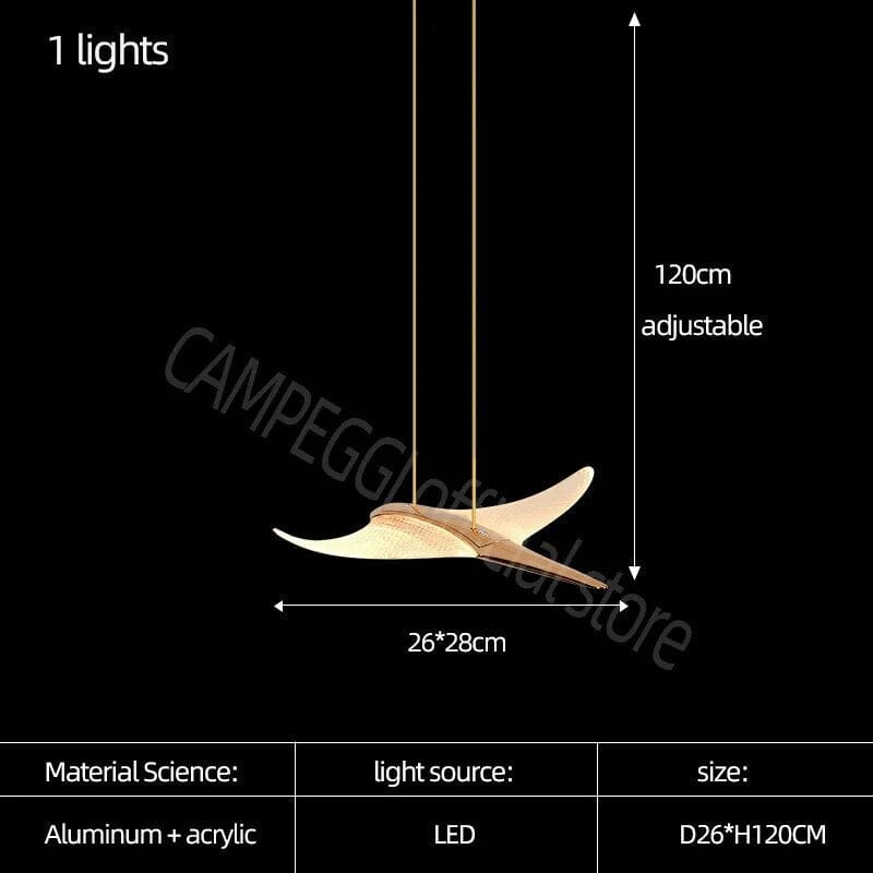 Lustre Luxe Design Modern Villa | Marco Lucetti 1 lumières / Lumière blanche