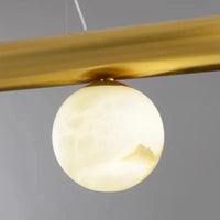 Lustre Luxe en Marbre Véritable Post-Moderne pour Bar | Marco Lucetti