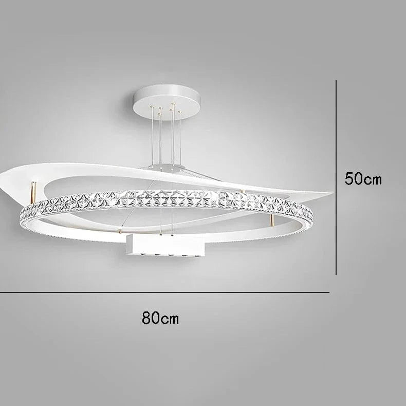 Lustre Luxe LED Moderne pour Éclairage Intérieur | Marco Lucetti Taille C / Blanc froid