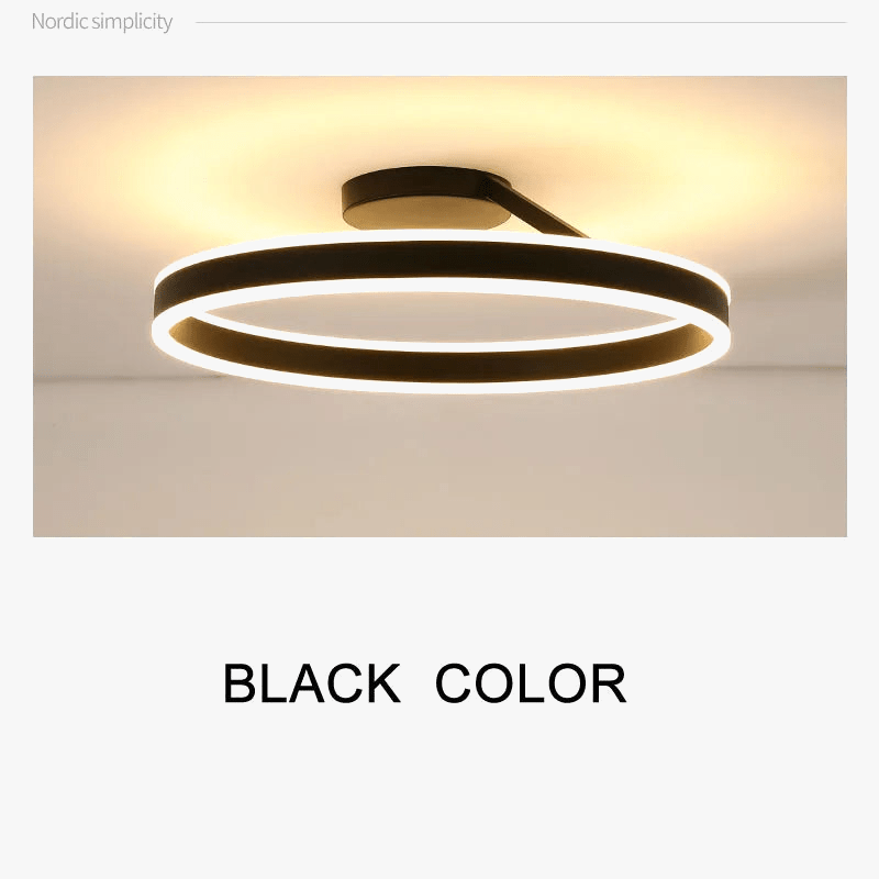 Lustre Luxe Minimaliste Rond pour Éclairage Intérieur | Marco Lucetti