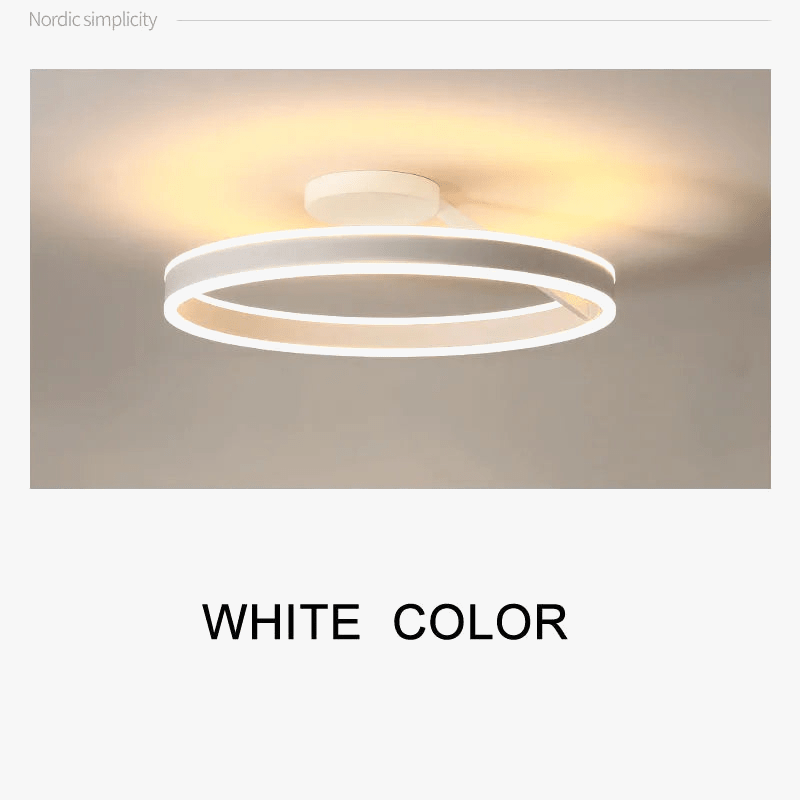 Lustre Luxe Minimaliste Rond pour Éclairage Intérieur | Marco Lucetti