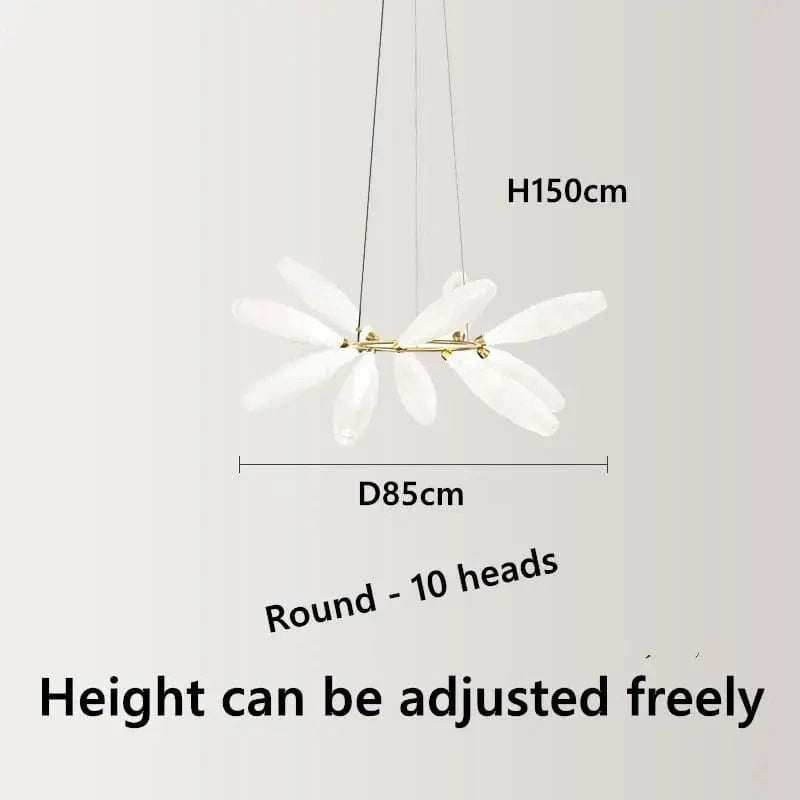 Lustre Luxury Villa Design | Marco Lucetti 10 têtes-D85cm / Lumière chaude-3000K