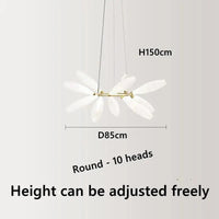 Lustre Luxury Villa Design | Marco Lucetti 10 têtes-D85cm / Lumière chaude-3000K