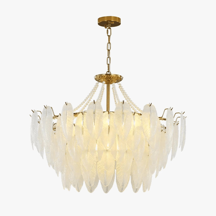 Lustre Luxury Vintage Crystal Pearl Plume | Marco Lucetti