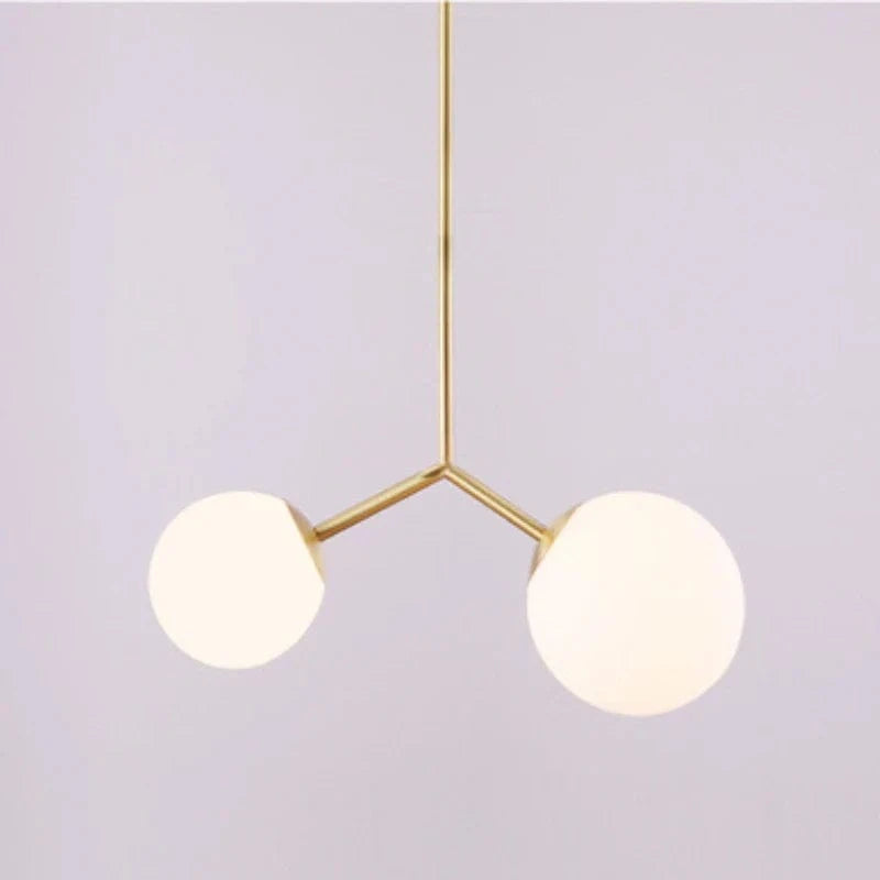 Lustre Magique en Boule de Verre aux Haricots Lumineux | Marco Lucetti