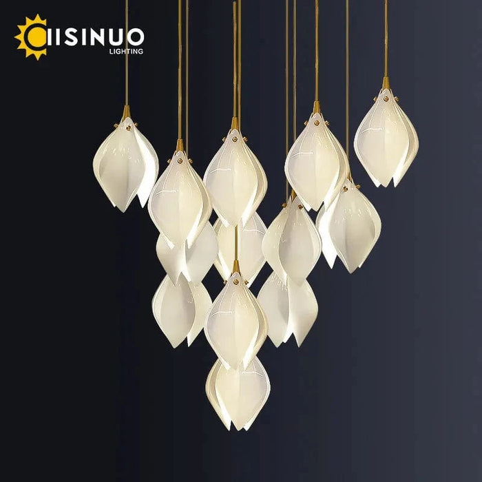 Lustre Magnolia : Élégance en céramique | Marco Lucetti