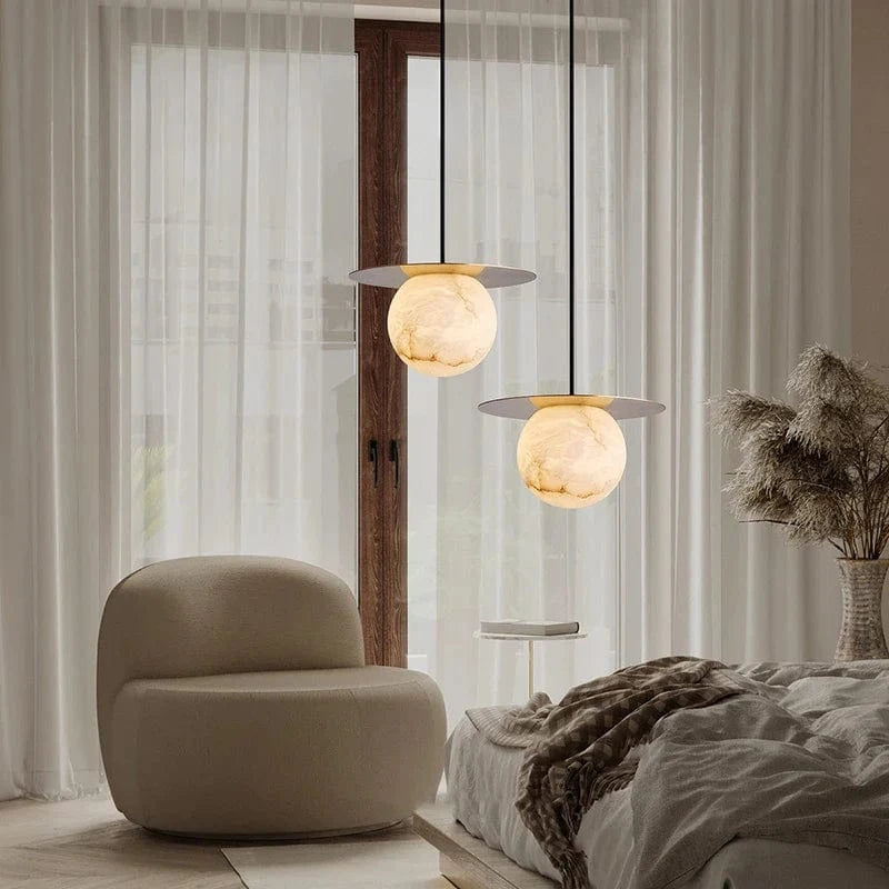 Lustre Marbre LED Luxe pour Restaurants et Maisons | Marco Lucetti