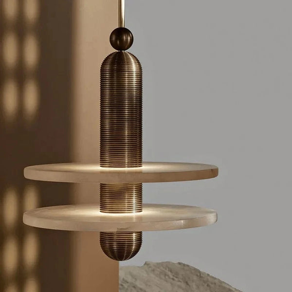Lustre Marbre LED Luxe pour Restaurants et Maisons | Marco Lucetti