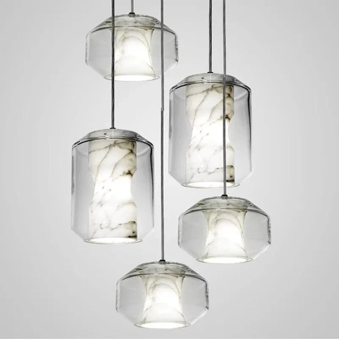 Lustre Marbre LED Luxe pour Restaurants et Maisons | Marco Lucetti