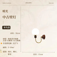 Lustre médiéval français rétro lampe suspendue Luminária - Édition Spéciale | Marco Lucetti Mur / Blanc froid