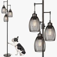 Lustre métallique doré moderne avec éclairage LED pour salon ou chambre | Marco Lucetti