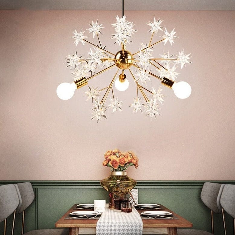 Lustre Métallique Étoiles Étincelantes Tanit | Marco Lucetti