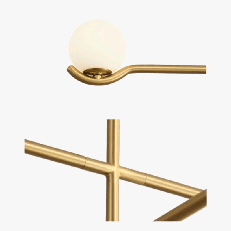 Lustre minimaliste boule de verre Luces à LED pour un éclairage élégant et moderne dans votre intérieur | Marco Lucetti