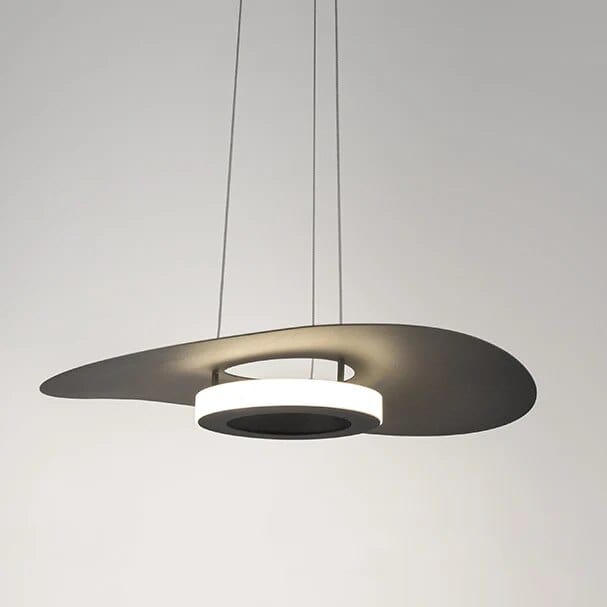 Lustre Minimaliste Moderne Créatif | Marco Lucetti Noir / D40cm / Chaud