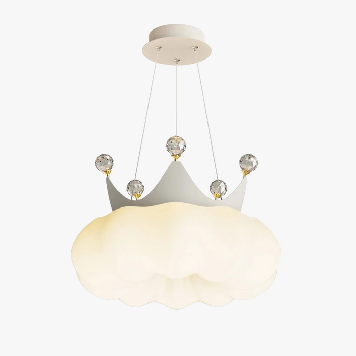 Lustre Crème Moderne