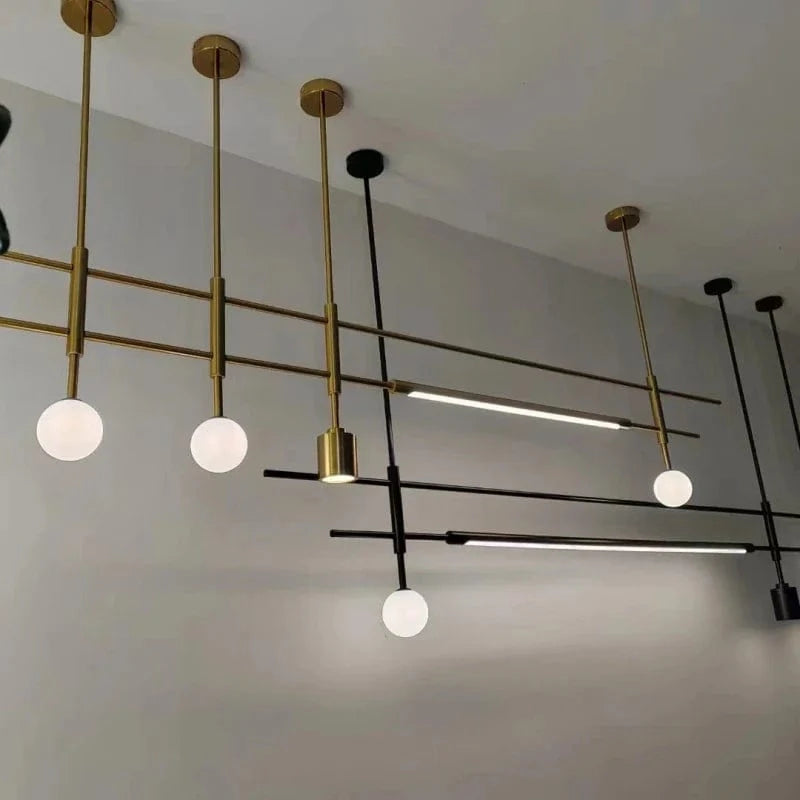 Lustre minimaliste réglable en hauteur pour tous les espaces | Marco Lucetti