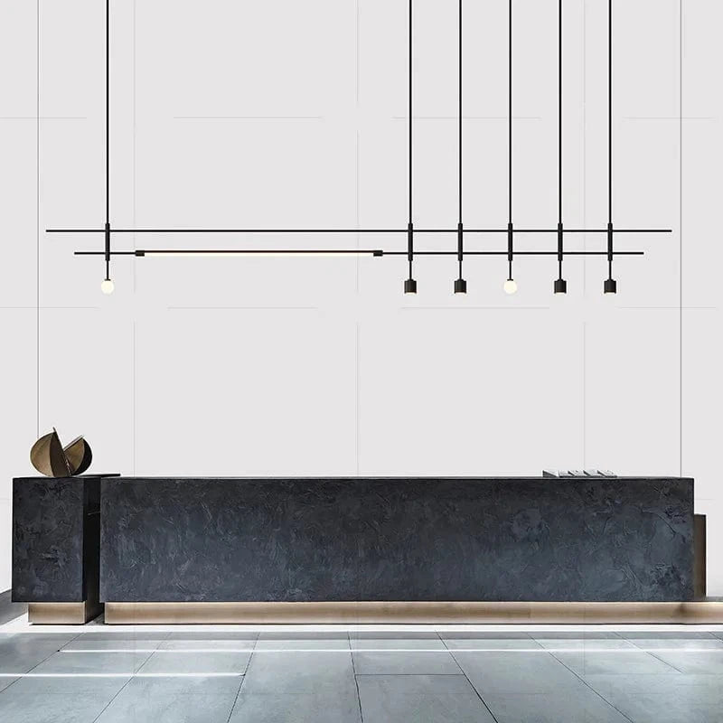 Lustre minimaliste réglable en hauteur pour tous les espaces | Marco Lucetti