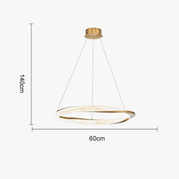Lustre Minimaliste Salon Épuré | Marco Lucetti