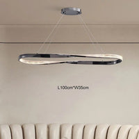 Lustre Minimaliste Salon Épuré | Marco Lucetti L100cm
