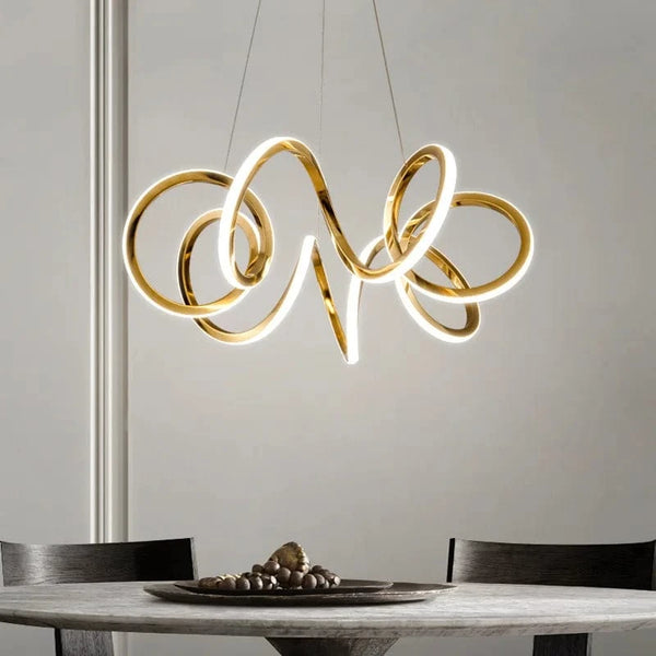 Lustre Moderne 2024 avec Lampes LED Suspendues en Silicone - Tendance & Innovant | Marco Lucetti