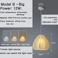 Lustre moderne 3D à trois extrémités | Marco Lucetti Modèle B-Big