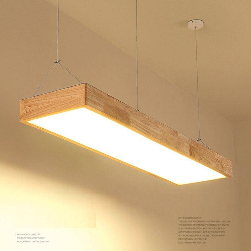 Lustre moderne à LED en bois massif Fly | Marco Lucetti