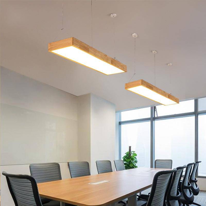 Lustre moderne à LED en bois massif Fly | Marco Lucetti
