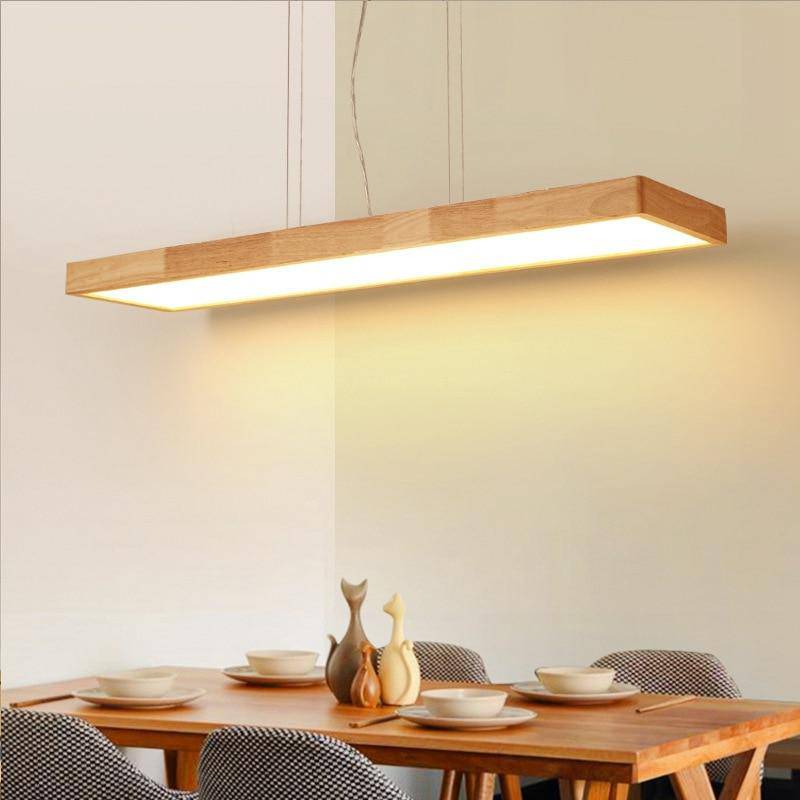 Lustre moderne à LED en bois massif Fly | Marco Lucetti