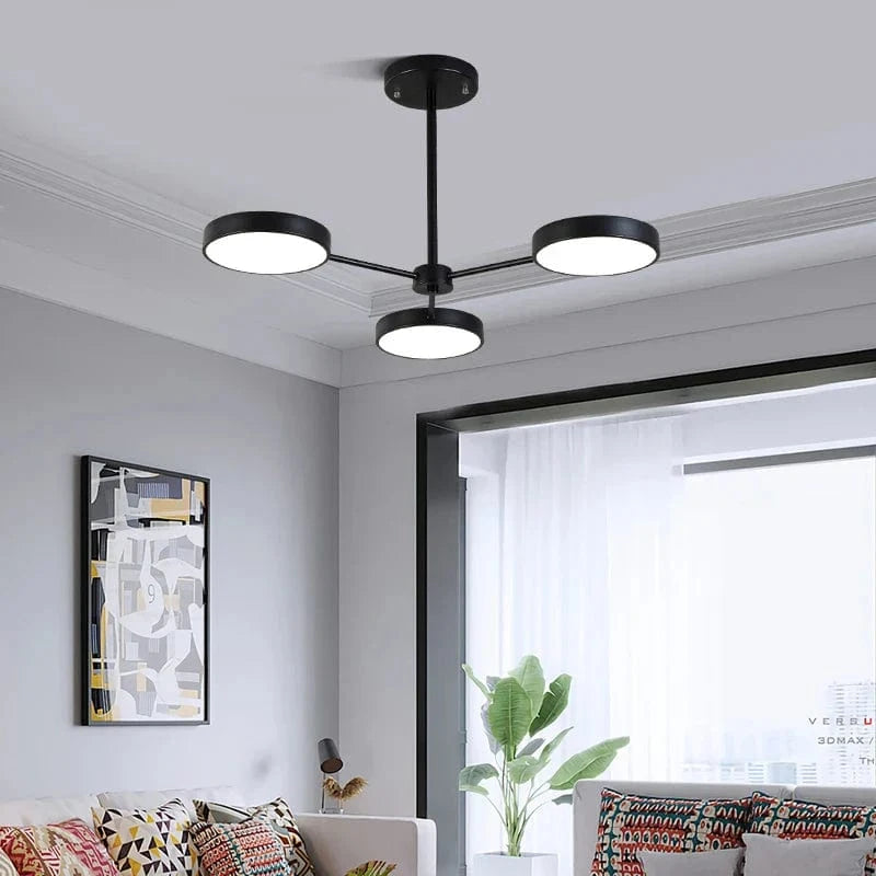 Lustre moderne à leds pour un éclairage nordique créatif intérieur. | Marco Lucetti