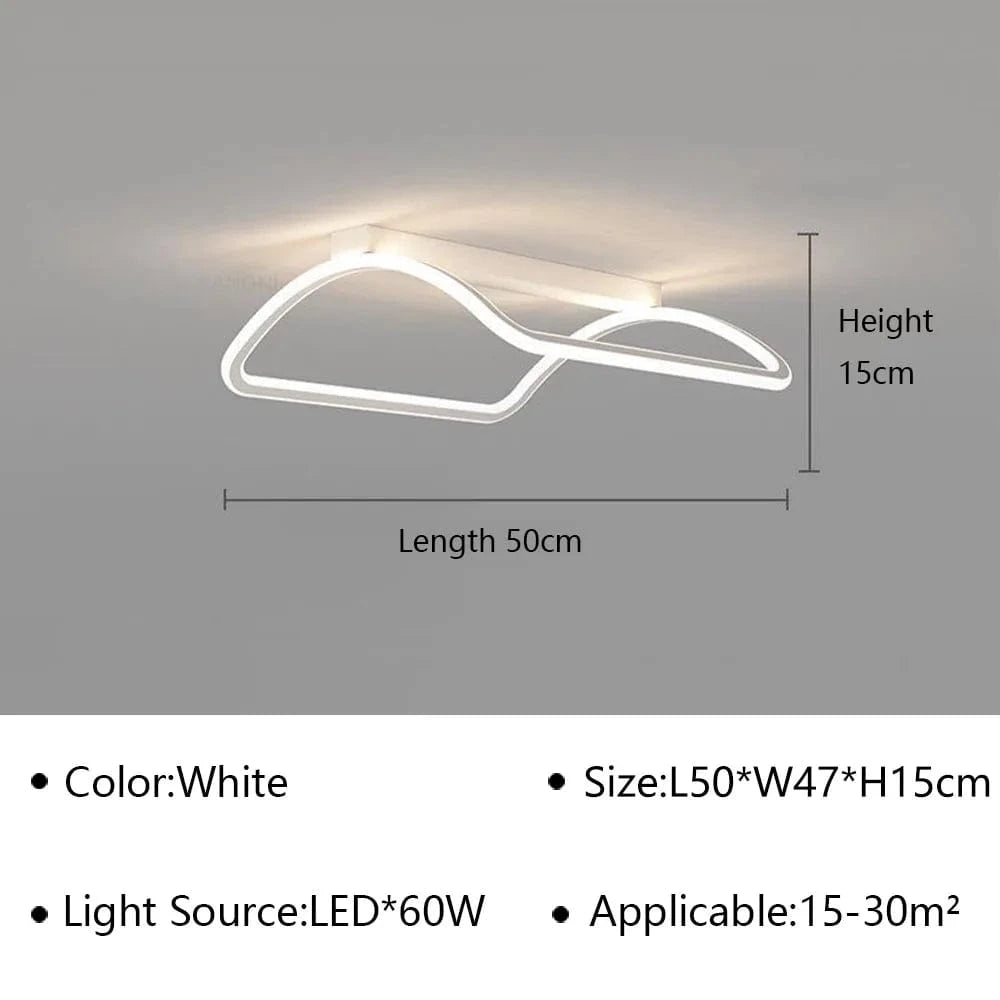 Lustre Moderne à LEDs pour une Décoration Intérieure Haut de Gamme | Marco Lucetti Blanc B D50cm / Gradation continue (RC)