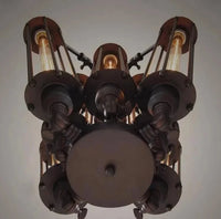 Lustre Moderne à Suspension Grandes Lampes Créatives en Noir | Marco Lucetti