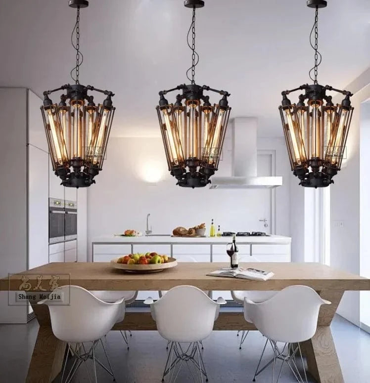 Lustre Moderne à Suspension Grandes Lampes Créatives en Noir | Marco Lucetti