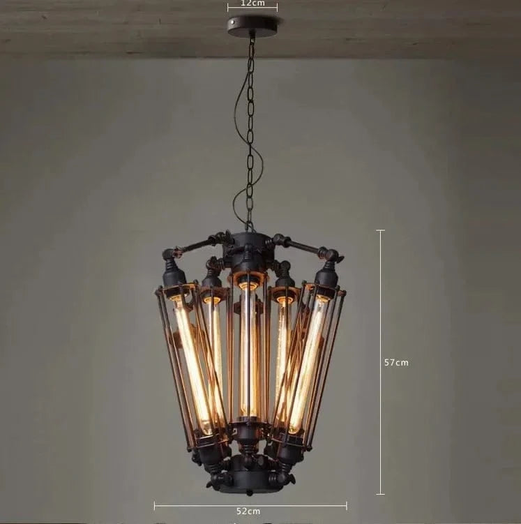 Lustre Moderne à Suspension Grandes Lampes Créatives en Noir | Marco Lucetti