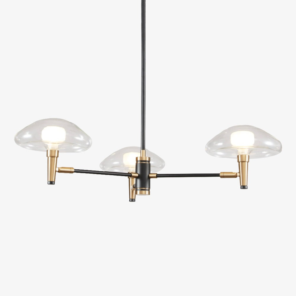 Lustre Hailey Médusa en Verre